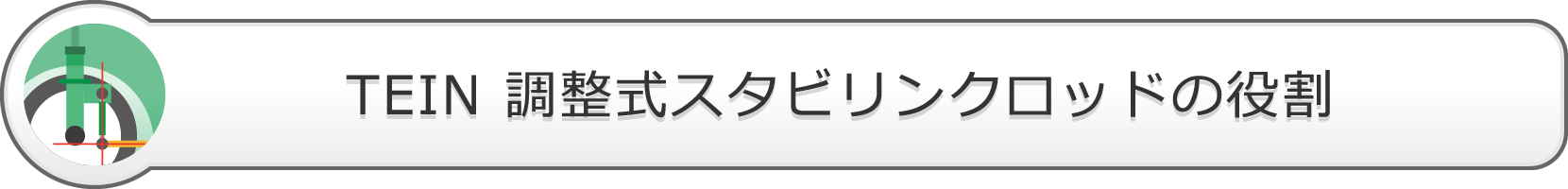 TEIN ADJUSTABLE SWAY BAR LINK RODの役割